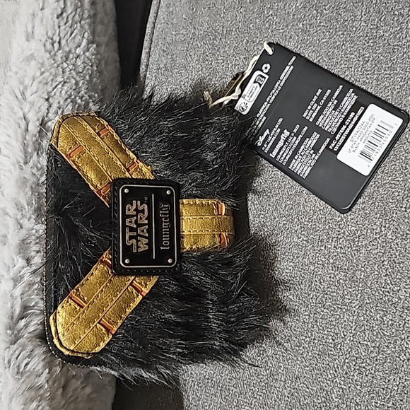 NWT Loungefly Star Wars Krrsantan Zip-Around Wallet Limited Edition Hard Tag - Picture 4 of 6